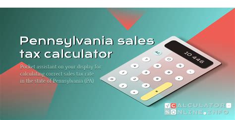 how to calculate sales tax in pa on fabricated metal|pennsylvania sales tax rate.